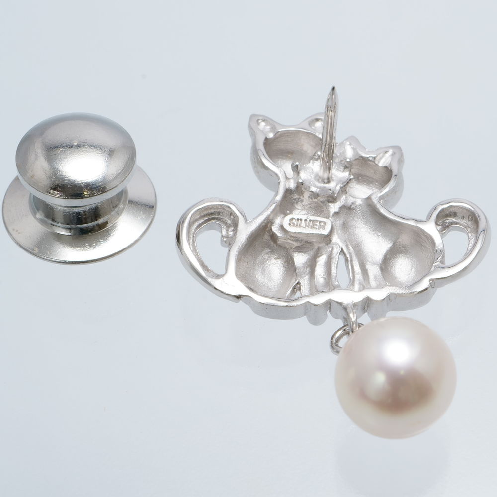 本真珠 ブローチ SILVER アコヤ真珠銀製品｜Yahoo!フリマ（旧